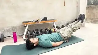 Abs Workout Short Video Lying Leg Rise