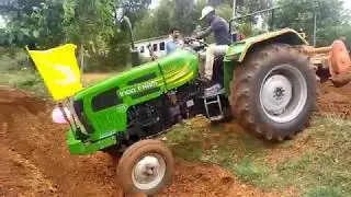 IndoFarm 3048DI,50HP| Demo performance with rotavator|#INDO_FARM_3048DI_3CYL_50HP#livingatvillage