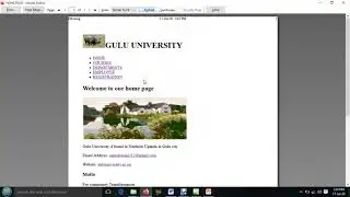 Lesson 7. Headers, footers and printing pages