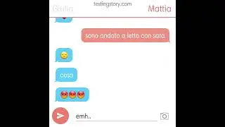storia intrigante tra due innamorati❤  #fakestory #iscriviti #primovideo