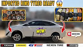 Toyota Yaris Modification &ndash; Alloy Rims & Tyres GT Radial Setup 🔥 2025