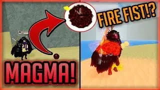 MAGMA / MAGU DEVILFRUIT | Ro-Piece | Roblox | DEVILFRUIT SHOWCASE!