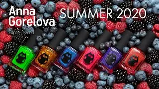 New Anna Gorelova Summer 2020 Nail Polish Collection | Dance Legend