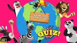 Learning animals for Kids and Toddlers | Where Do Animals Live? | Habitat Quiz for Kids | Fun time!