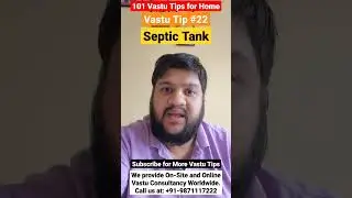 Septic Tank, Vastu Tip No 22, Vastu tips #viral #vastu #youtube #shorts #vastutips #shortsfeed