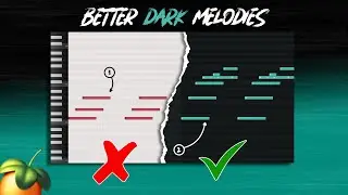 Better dark melodies in 5 steps | How to make a Gunna type beat