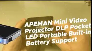 Top 5 Mini Projectors Optoma UHD60 vs Optoma ML750ST vs AAXA Technologies P300 vs APEMAN mini