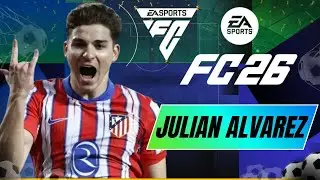 Como fazer a game face do Julian Alvarez no Pro Clubs do EAFC 26 Tutorial completo
