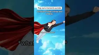 Top aura moments as kids #pov #relatable #comedy #skit