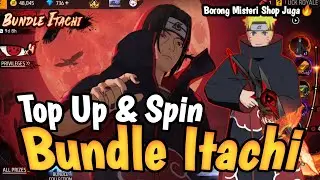 HOKI PARAH!! Spin Bundle Itachi & Borong Misteri Shop - Free Fire
