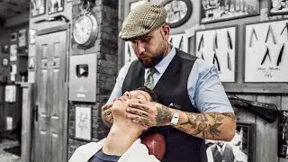 💈 ASMR BARBER - Head and Face MASSAGE - Relaxing Sleep THERAPY
