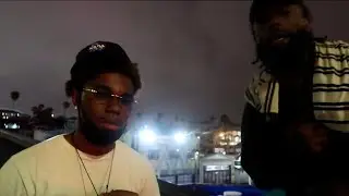 MET UP WITH LOCAL RAPPER FROM COMPTON￼