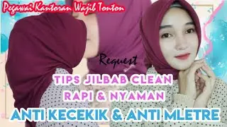 tutorial Jilbab Segi empat supaya tidak terasa kecekik#tutorial #carapakai #tips #jilbasegiempat