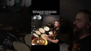 BRUTAL DEATH METAL DRUMMING - THIS IS ME IN THE PAST