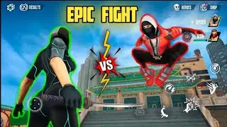 🔥 EPIC FIGHT |Ninja vs Spider |Superhero Battle Gameplay |Android/iOS