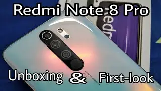Redmi Note 8 Pro Unboxing & FirstLook (Halo White)🔥