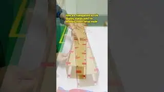 How are transparent acrylic display stands used for wedding event setup made#acrylicdisplaystand