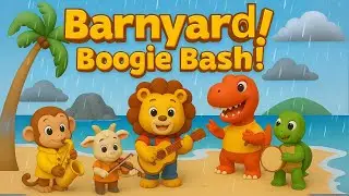 🐮🎉 Barnyard Boogie Bash! | 10 Minutes of Cow & Goat Dance Songs