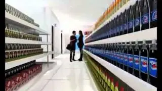 3D Animation walk through Of Mall