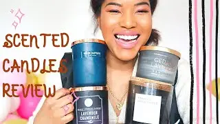 Scented Candle Haul  & Review