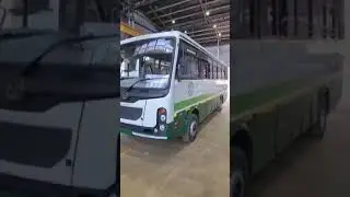HRTC new Tata buses with folding doors 2&times;2 seater #hrtc #newtatabuses #newhrtcbuses #tata #viral