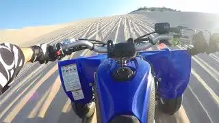 YFZ 450R Sand Mountain Solo Riding