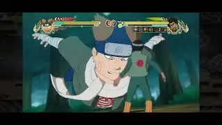 Naruto Ultimate Ninja Storm Choji vs Guy (Eight Gate Mode)