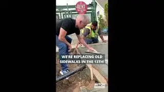 Sidewalk Improvements in the 13th District