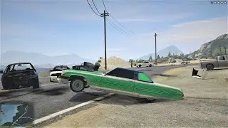 GTA 5 - BEST CAR + POLICE CHASE (MANANA CUSTOM)