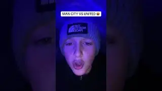 MAN CITY VS UNITED 🤬 #british #britishstreamer #funny #fypシ #manunited #mancity