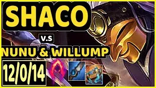CHASESHACO (SHACO) vs NUNU & WILLUMP - 12/0/14 KDA JUNGLE GAMEPLAY - NA Ranked GRANDMASTER