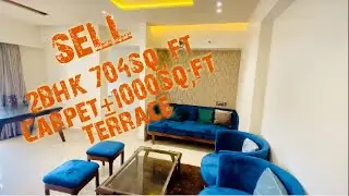 2BHK Flat Sell | KIPL Morya  | GB Rd Thane| Price - 1.55cr  Package