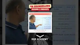 TN Medical Counselling 2025 Round 2 Results OUT 🔥 | Check Your Seat Allotment Now!