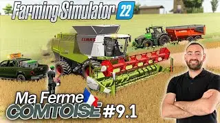 LE DÉBUT DES COLZAS ET DESTOCKAGE DU MAÏS !!! 😀 (Et pas que...) - Ma Ferme Comtoise #9.1