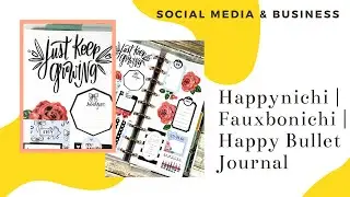 Happynichi | Fauxbonichi | Happy Planner Social Media and Business PWM