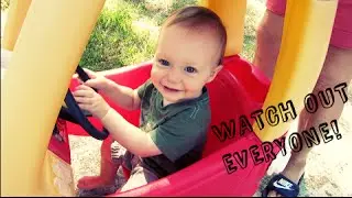 BABY'S FIRST CAR!