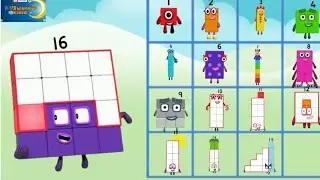 Numberblocks counting number 1 to 32 number and put the box | learn #math@kidslearningvideos29