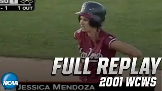 Stanford vs. LSU: 2001 Women's College World Series | FULL REPLAY