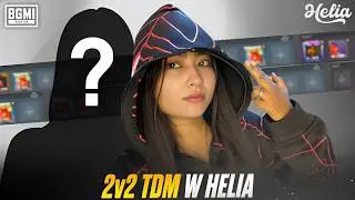 DUO GIRLS vs 2 Random Subs | 2v2 TDM Intense Match | BGMI Gameplay  🔥 #bgmi #2v2challenge