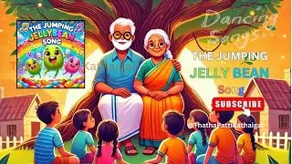 The Jumping Jellybean Song for Kids | Energetic Animation Jellybean Song |   Dancing Jellybean Song
