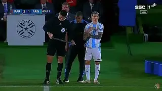 Alejandro Garnacho vs Paraguay || (15/11/24) HD (Arabic Commentary)