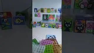 Pixel Art _ finishing the design of the penguins after buy some materials🐧🧊