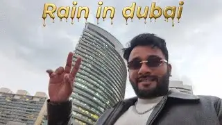 Rain in dubai 