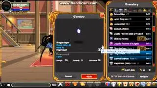 aqworlds my inventory items