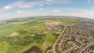 City of Leduc - Aerial footage of Leduc Recreation Centre