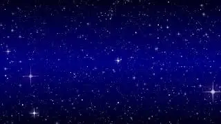 4K UHD 60 fps motion starry sky on a blue background 1