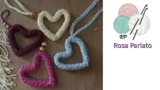 Cuore Uncinetto ❤️ Tutorial croch&ecirc;t heart