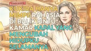 KISAH NYATA : KUKIRA HANYA MIMPI‼️RAHASIA DI BALIK PINTU KAMAR KAPAL YANG MENGBAH HIDUPKU SELAMANYA 