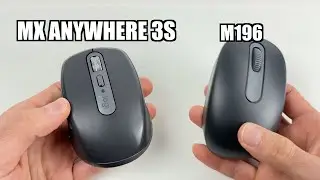 Logitech MX Anywhere 3s против мыши M196