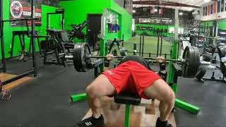 James Strickland, Bench Press PR and Commentary